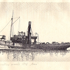 1916 - Rimorchiatore costiero armato 'Boeo'